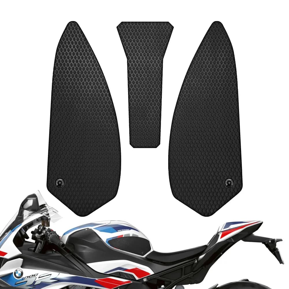 Protezione antiscivolo della presa del ginocchio del Gas dell'autoadesivo del cuscinetto di trazione del serbatoio del motociclo per BMW M1000RR S1000R S1000RR