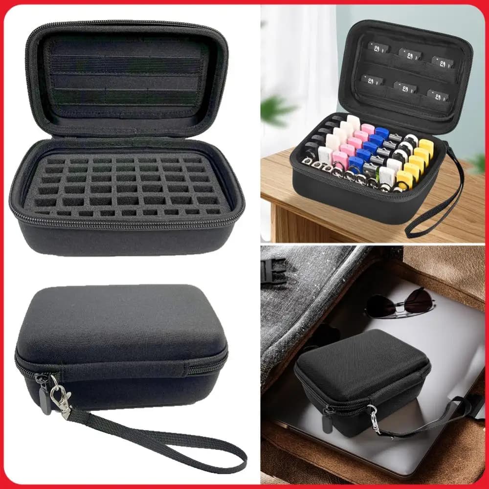 USB Flash Drive Case SD Card Thumb Drive Holder Organizer Portable USB Carrying Bag Shockproof for USB Flash Drive Pen