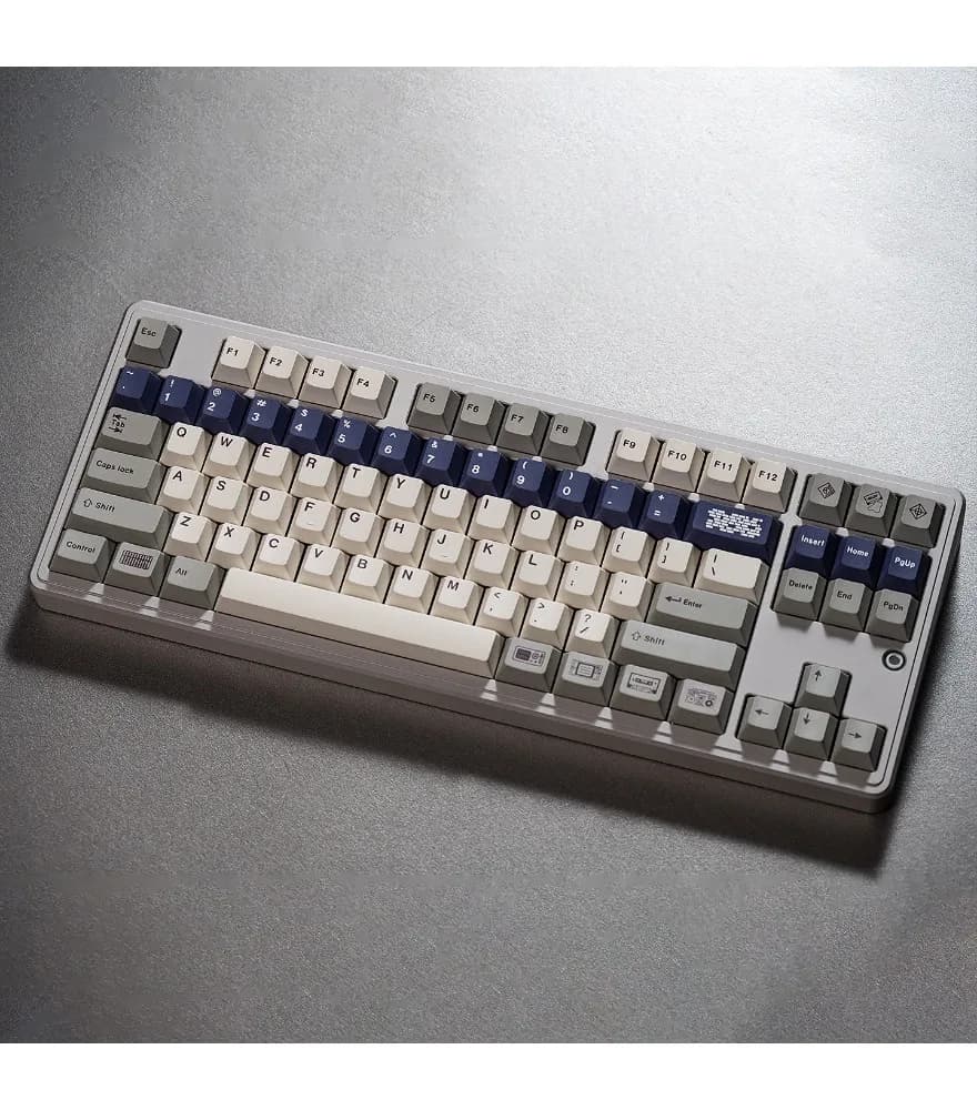 Fuhong powder/purple/red/black/blue keycap 155 keys PBT hot sublimation original wooting mechanical keyboard