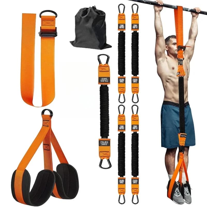 Fasce di assistenza per trazioni, fascia di resistenza resistente per trazioni, poggiagengive, fasce per assistenza alla trazioni per l'allenamento della forza