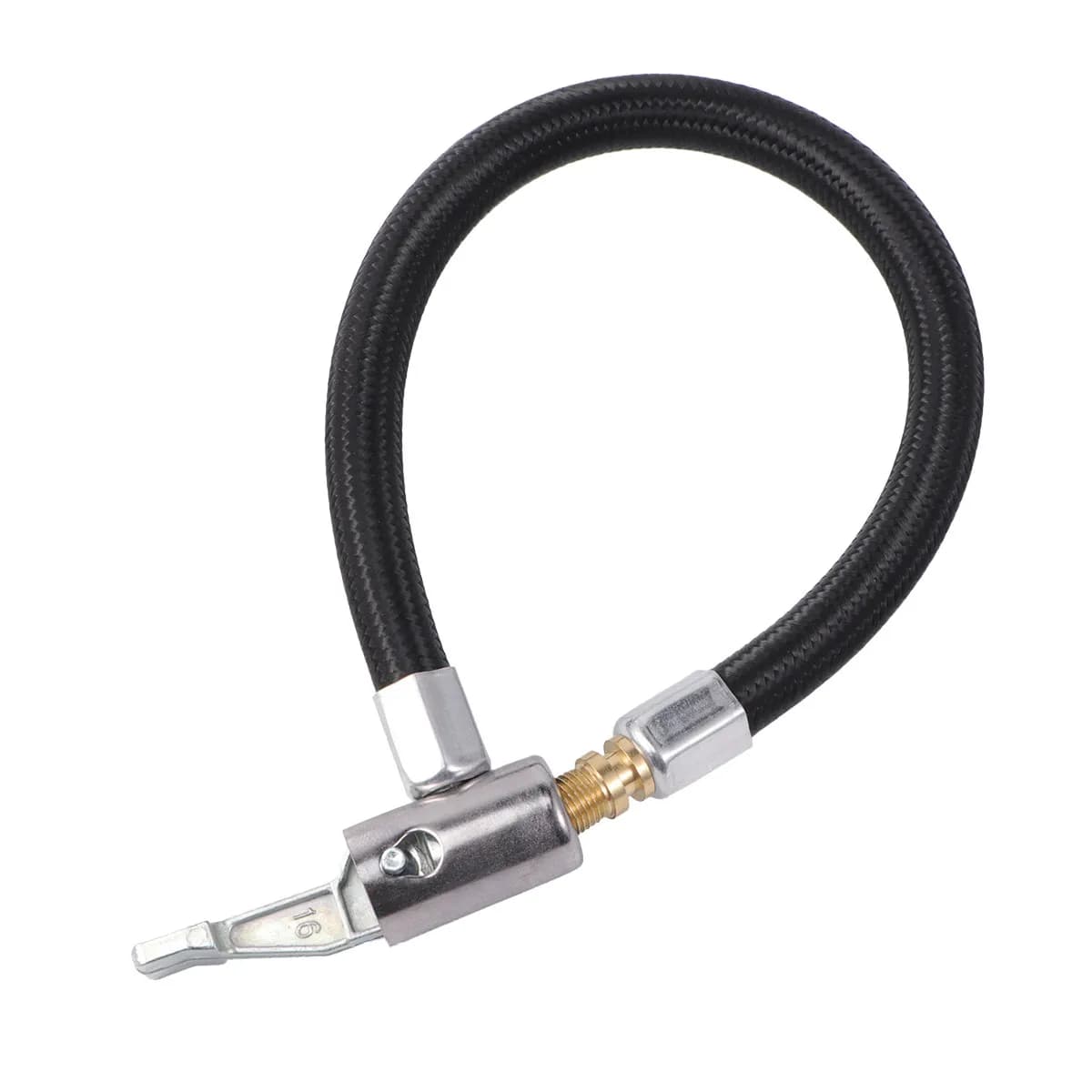 Car Air Pump Extension Hose For Car Tire Inflation Locking Chuck Inflator Adapter 20CM Compatible Bike Motorcycle