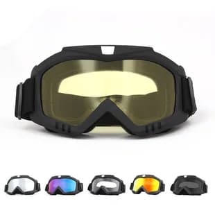 Occhiali Antivento HD per Moto, Sport all'Aperto, Arrampicata, Occhiali Protettivi, Maschera da Moto, Sci, Protezione UV Estiva
