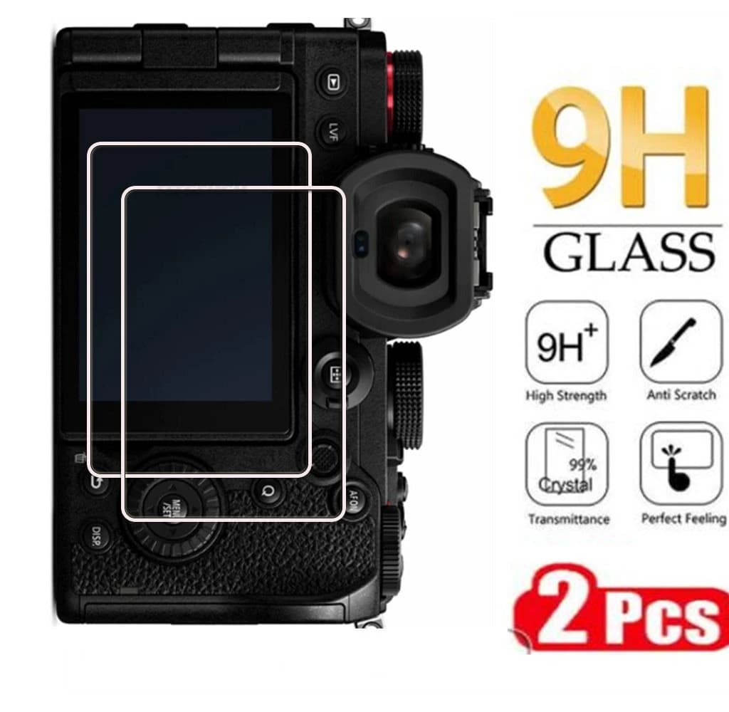 2PCS HD Tempered Glass For Panasonic Lumix S5 DC-S5 Mark II/IIX S5II S5M2 S5IIX Camera LCD Display Screen Protector Film