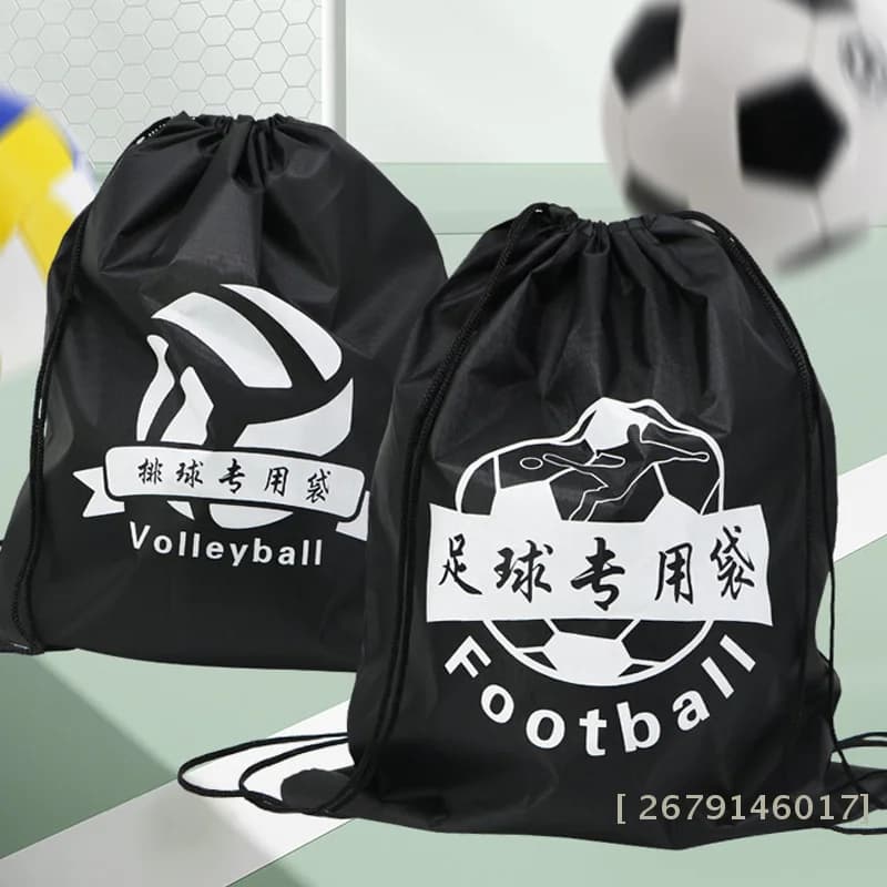 'YY26'Borses with outdoor sports coulisse, men's gym bag, for football, volleyball, in Oxford fabric, folding and reusable portable backpack