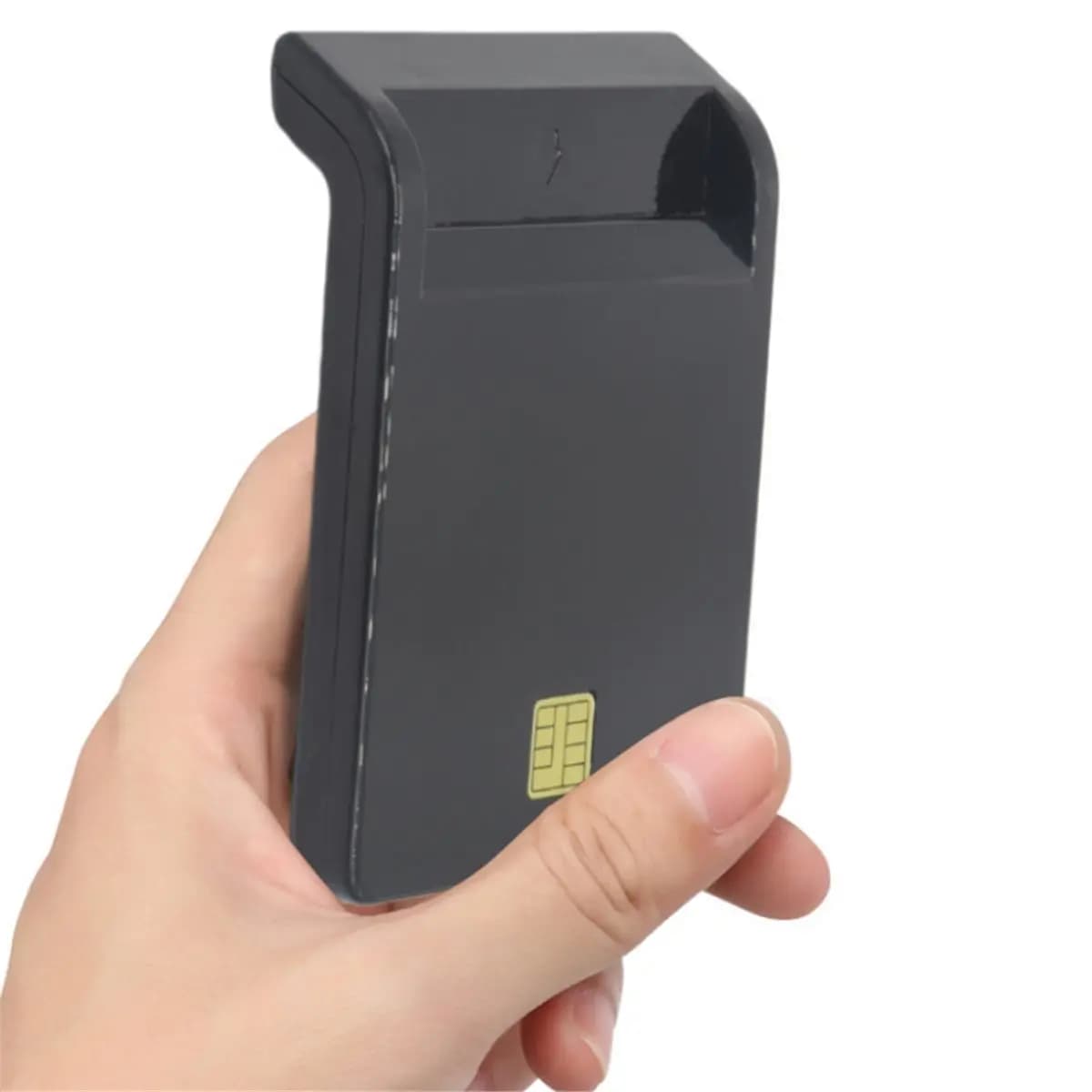【BRILLIANT 】Multi-Function Portable USB 2.0 Intelligent Card Reader for DNIE ATM CAC IC ID Bank SIM Card,USB Port + Type-C Port
