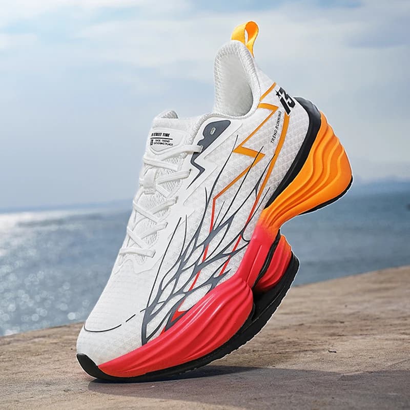 Scarpe da corsa sportive casual ultraleggere con suola morbida, nuovo modello 2026, in mesh traspirante, stile coppia, per uomo e donna