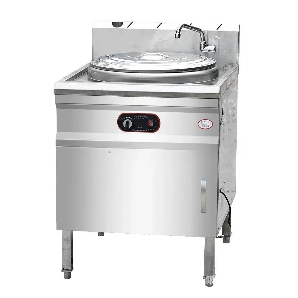per 40 # 45 # 50 # Macchina da cucina commerciale per fornelli per noodle con caldaia per pasta a gas di diametro