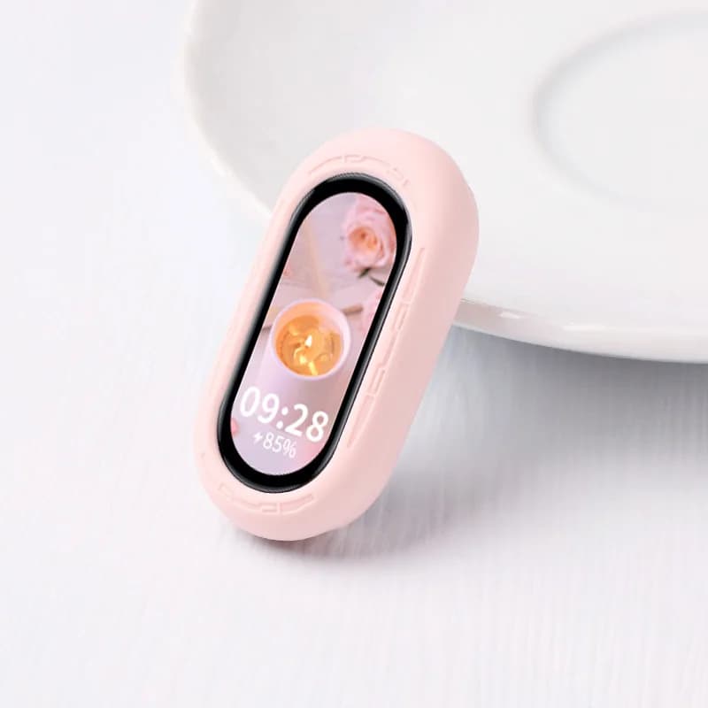 Custodia in silicone per Xiaomi Mi Band 10 9 8 Accessori Custodia morbida antiurto Telaio paraurti shell per Xiaomi Mi Band 10 9 8 NFC Cover