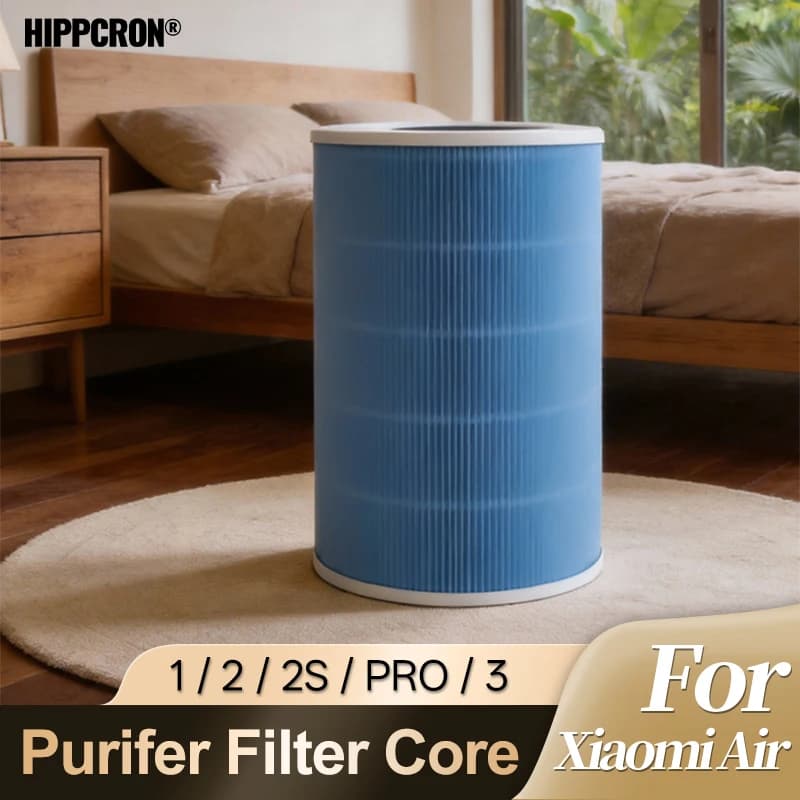 Filtro purificatore d'aria HIPPCRON per Xiaomi 1/2/2S/3/Pro, filtro dell'aria al formaldeide HEPA, rimuove batteri e virus PM2.5