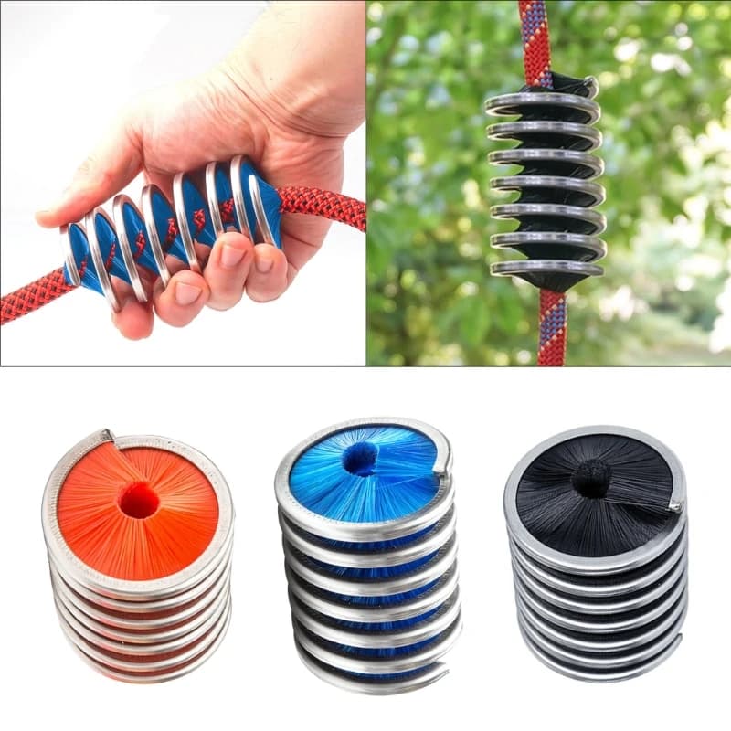 Leggero arrampicata roccia escursionismo Nylon corda detergente per cavi spazzole per pulizia strumento attrezzatura per alpinismo attrezzatura all'aperto