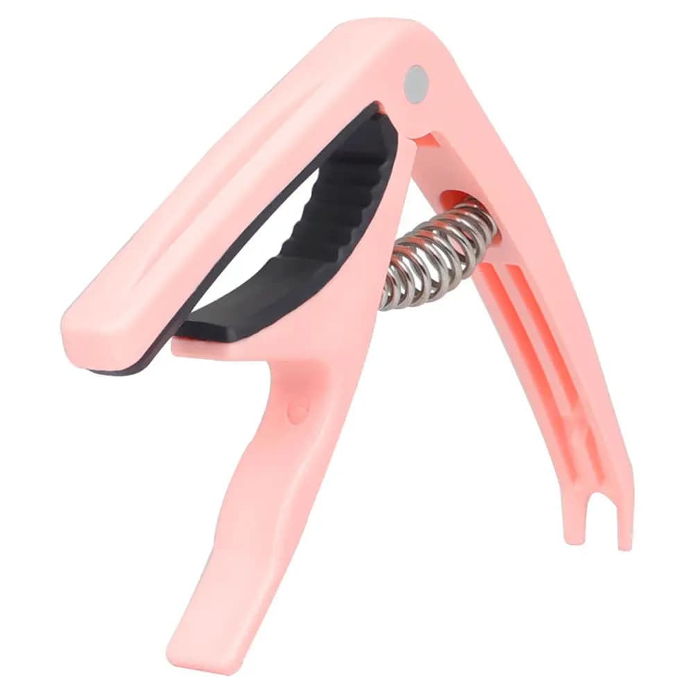 Capotasto Universale per Chitarra in Metallo ABS, Morsetto a Molla Regolabile per Chitarra Acustica, Elettrica, Classica, Ukulele, Banjo e Accessori
