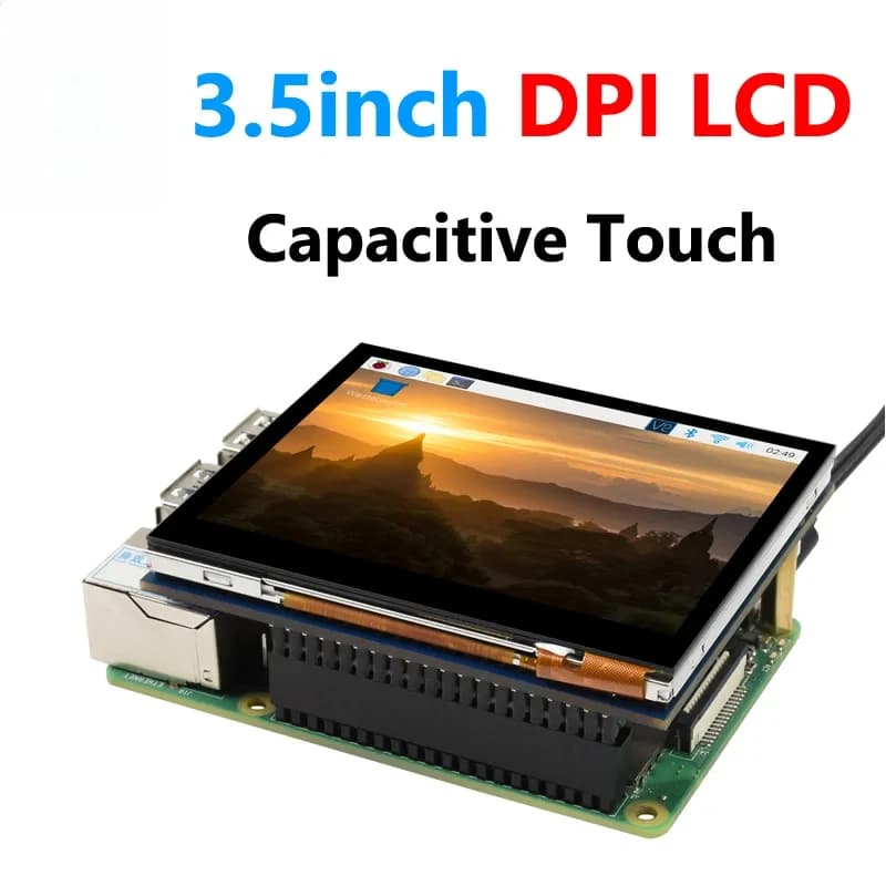 3.5 inch DPI-LCD LCD capacitive touchscreen module DPI 640×480 3.5 inch for Raspberry Pi