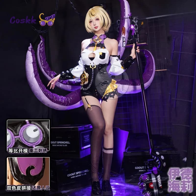 Gioco Zenless Zone Zero Yidhari Murphy Costume Cosplay Mantello Uniforme Halloween Carnevale Festa PlayRole Abbigliamento per le donne