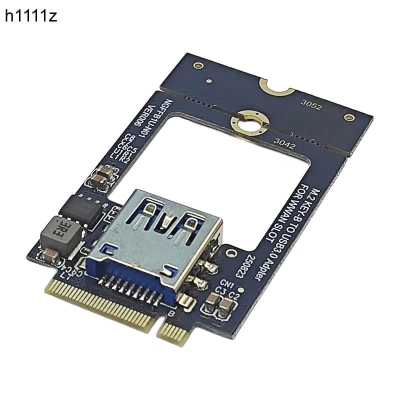 NUOVO Computer Portatile M2 B Chiave a USB3.0 NGFF 3042/3052 Convertitore per Slot WWAN Supporto USB Wireless Bluetooth WiFi Scheda di Rete USB3.0 SSD