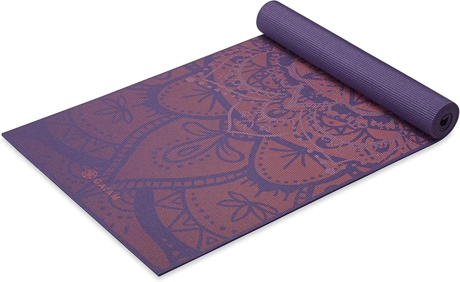 Tappetino Yoga 6mm Extra Spesso Antiscivolo per Yoga, Pilates e Esercizi a Terra, Leggero con Texture Adesiva