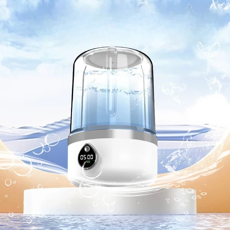 Mini lavatrice con ricarica USB, piccola lavatrice per biancheria intima intelligente