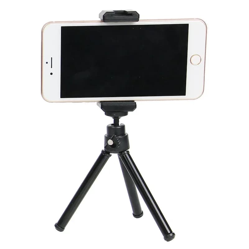 Mini Flexible Tripod 2 Section Stand Holder for Projector Camera Desktop Tripod for Mobile Phone Tripod for Camera