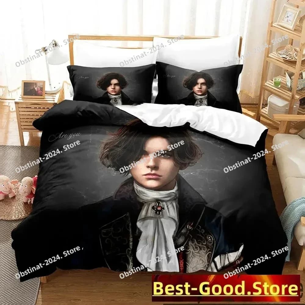 Gioco di stampa 3D Lies Of P Set biancheria da letto Ragazzi Ragazze Twin Queen King Size Copripiumino Federa Letto ragazzi Tessili per la casa per adulti