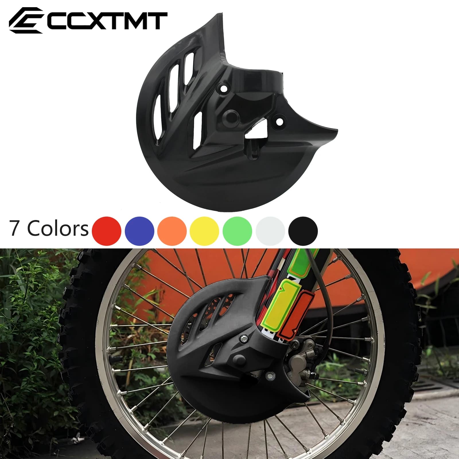 Motorcycle Brake Disc Protective Cover Plastic Protective Cover for Honda CRF250R CRF450R CRF250RX CRF450RX CRF450RX CRF250X CRF450X Part