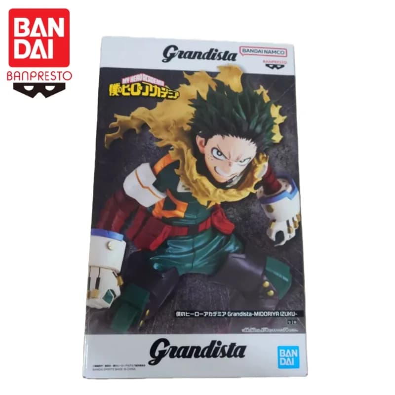 In Stock Bandai Original Banpresto My Hero Academia Midoriya Izuku Model Doll Brand New Boxed Action Figure Garage Ornaments