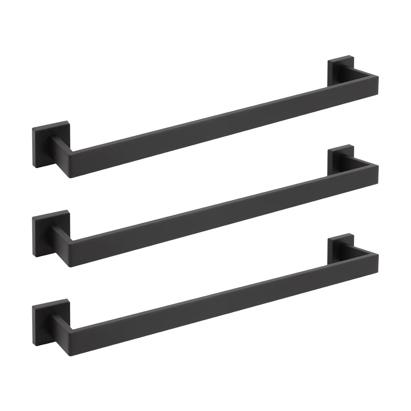 (Saldi di Liquidazione!) Set di 15 Accessori per Bagno in Acciaio Inox, Set Portasciugamani da Parete, Anello Portasciugamani e Gancio, Organizzatore, Porta Carta Igienica, Porta Spazzolini