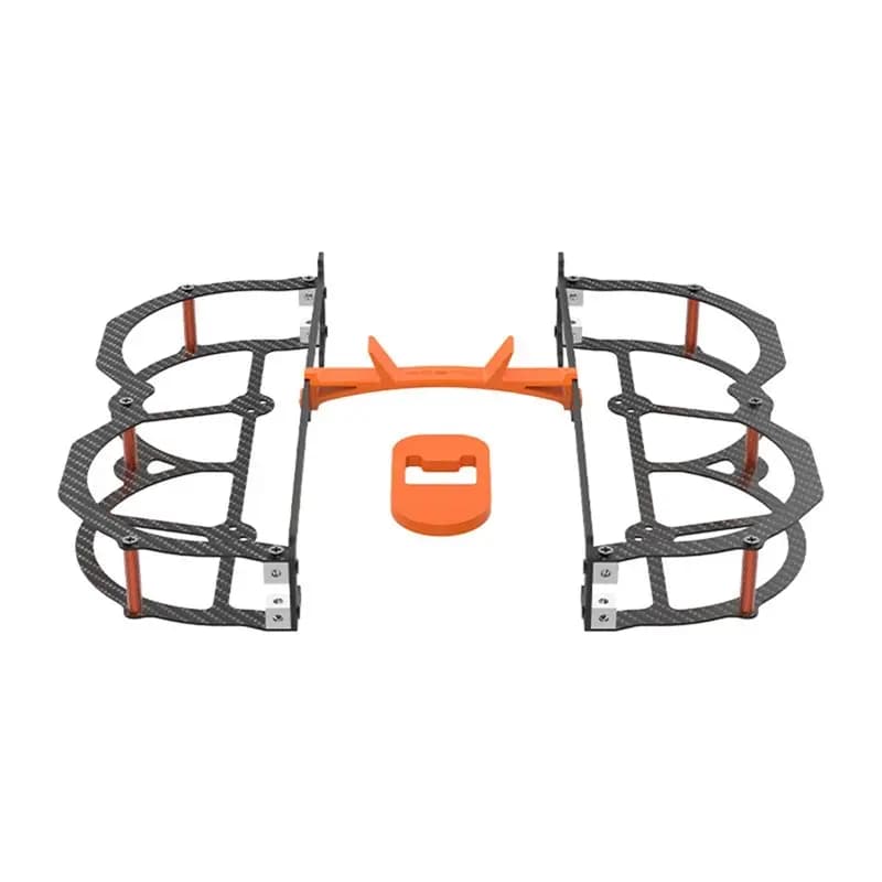 FEDI-Per DJI Avata Set di Accessori Combo Protezione Antiurto in Fibra di Carbonio e Lega di Alluminio a 360° per Drone