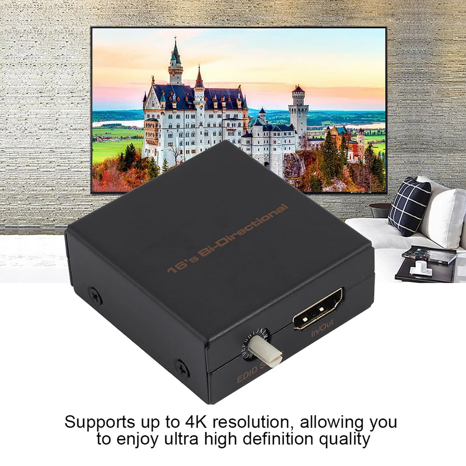 Support emulator HDMI EDID Feeader EDID Manager 4K CEC