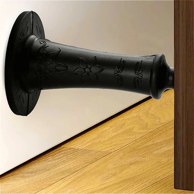 Silicone Mute DIY Self Adhesive Door Stopper Door Suction Door Rear Retainer Wall Protectors Hidden Holders Stopper