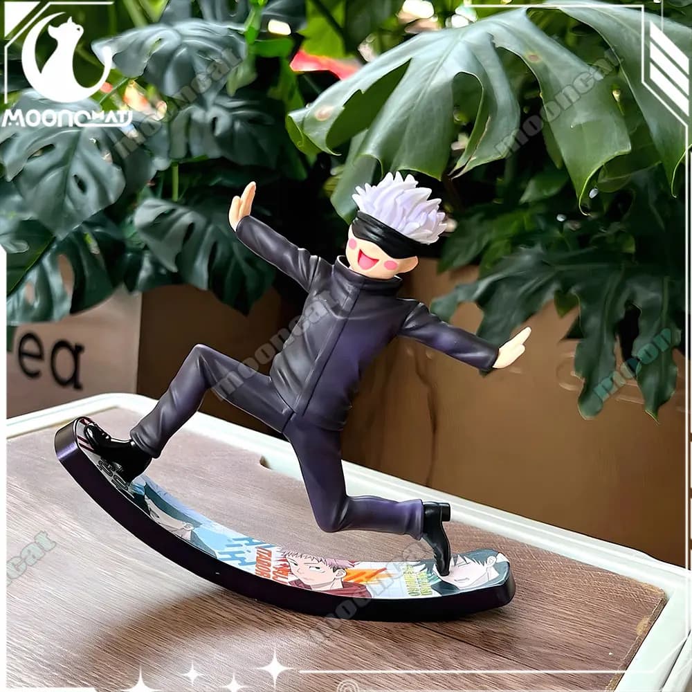 Anime Gojo Satoru Figura Jujutsu Kaisen Action Figures Andwobble Figurine Bambola in PVC Versione di alta qualità Statua Modello Giocattoli per bambini