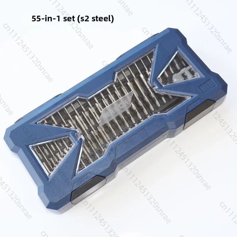 55 in 1 Screwdriver Set Mobile Phone Laptop Glasses Watch Camera Drone Disassembly Tool