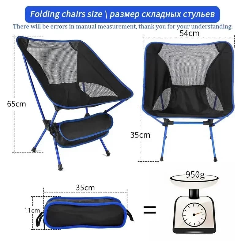 Sedia pieghevole portatile da esterno Sedie da spiaggia per barbecue Viaggi Spiaggia Escursionismo Sedile da picnic Facile da trasportare Conveniente