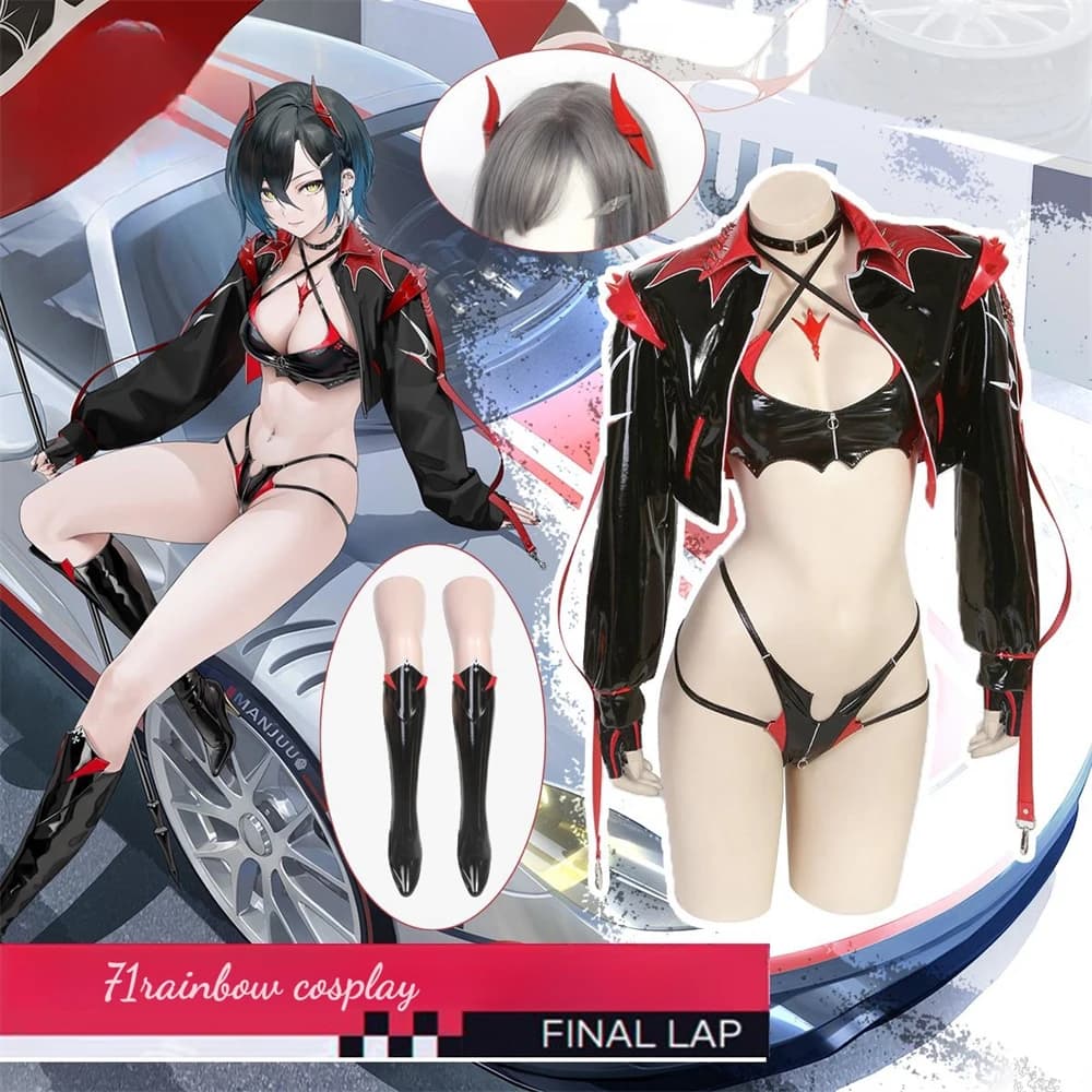 Costume by Cosplay Azurr Lanne, Race suit H.Ulrich von Hutten, Women's costume for Christmas and Theme parties