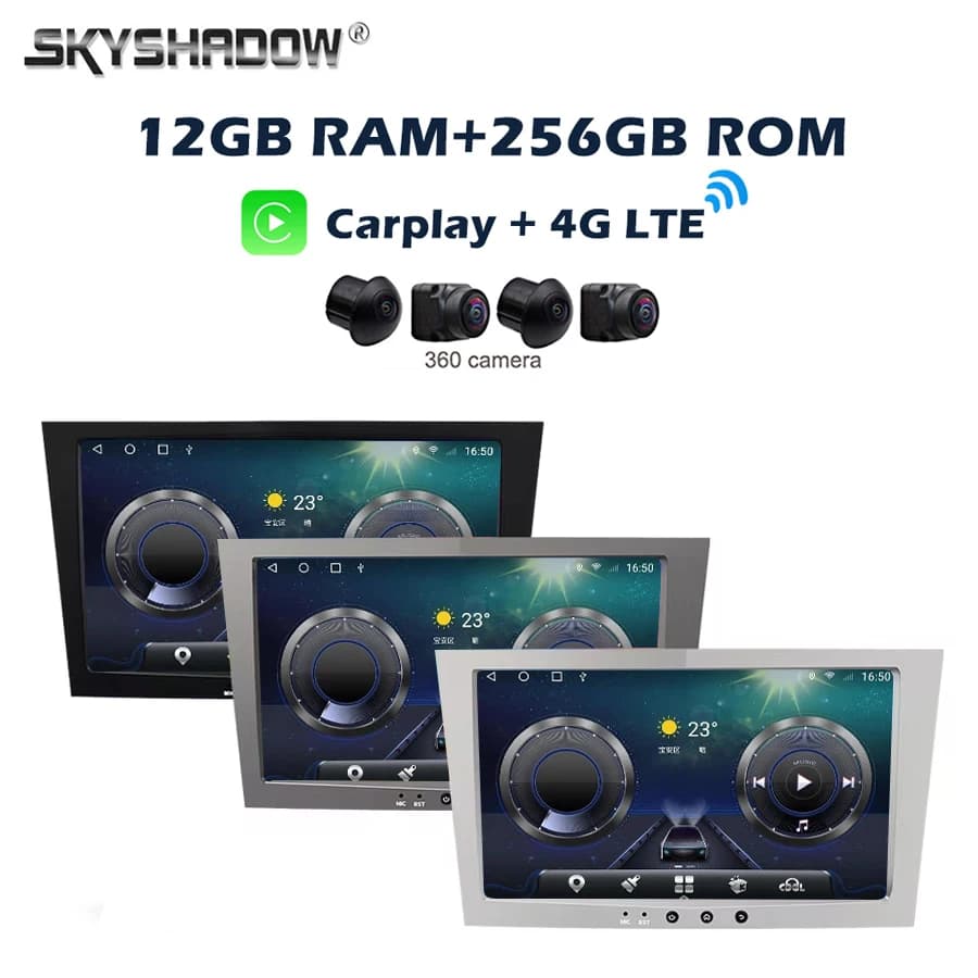 8 "IPS 12G + 256G Carplay Auto Android 14 Lettore DVD per auto GPS WIFI Bluetooth Radio per Opel Astra Stereo Antara Zafira Corsa Vectra