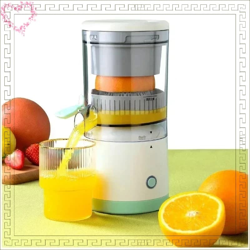 Spremiagrumi elettrico portatile per uso domestico, spremiagrumi multifunzione, ricaricabile tramite USB, macchina automatica per succhi freschi per la cucina