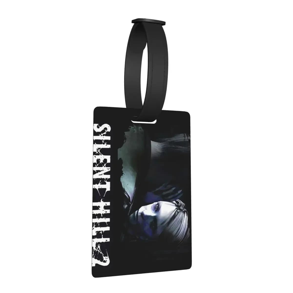 Silent Hill 2 Gioco Maria e James con logo Etichette per bagagli Valigia Moda Bagagli Etichetta d'imbarco Porta etichette ID Nome Indirizzo