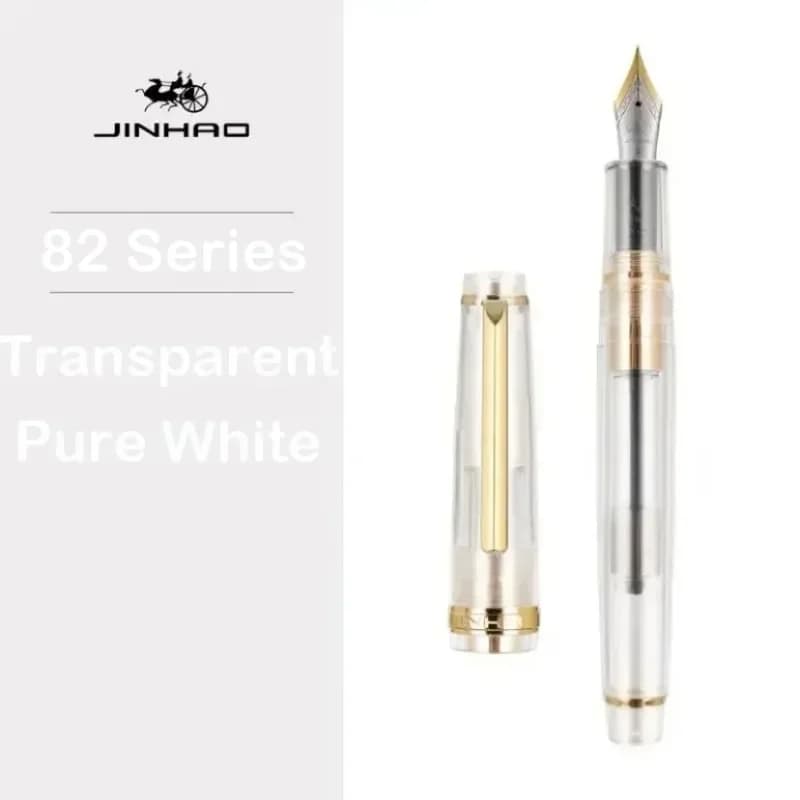 JINHAO 82 Penna stilografica di lusso Tutti i colori 0.7/0.5/0.38mm Pennino Ufficio aziendale Studente Materiale scolastico Penne di cancelleria per la scrittura