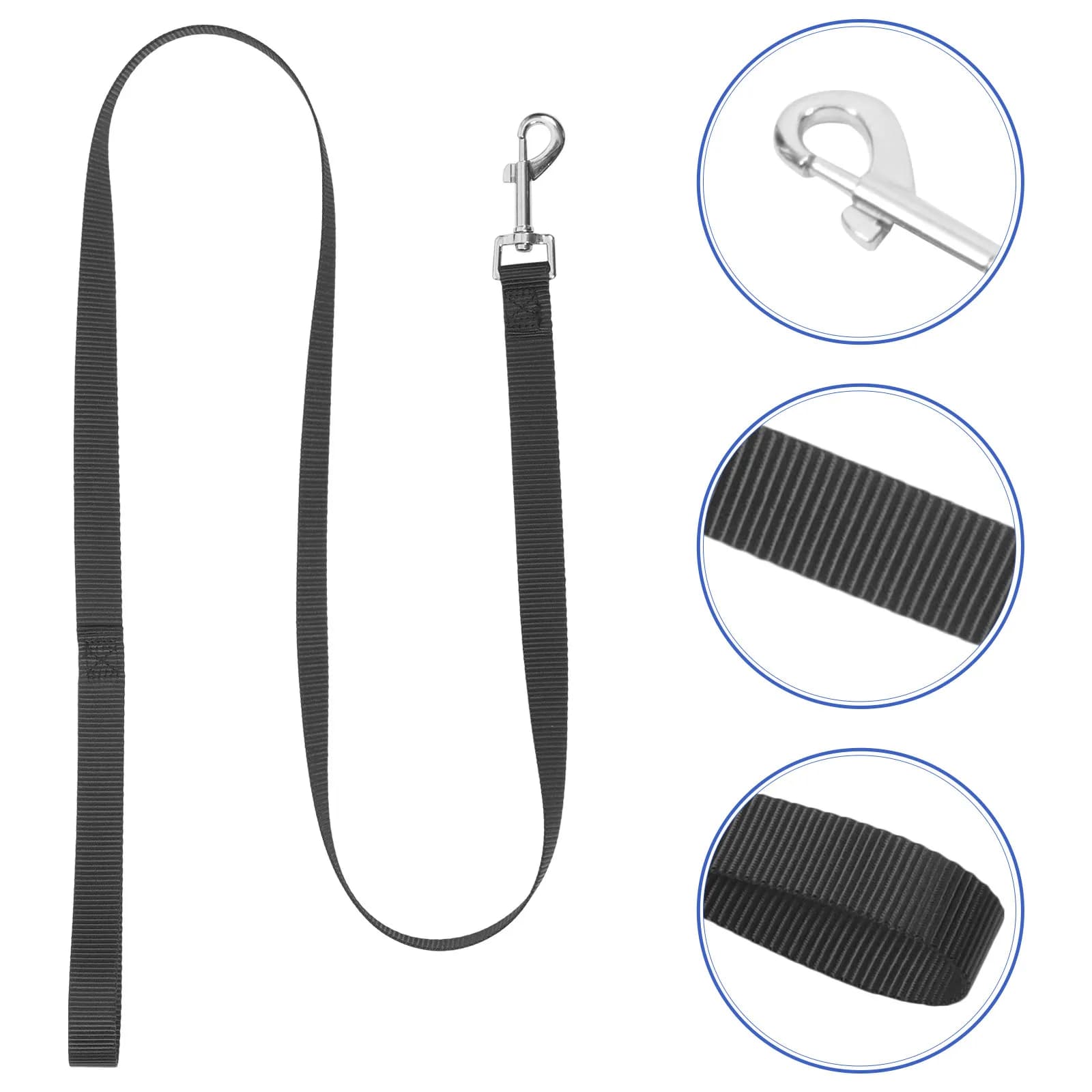 Guinzaglio per Cani in Nylon, Corda di Trazione Robusta, Leggero e Comodo da Impugnare, Guinzaglio Portatile per Addestramento di Tutti i Cani