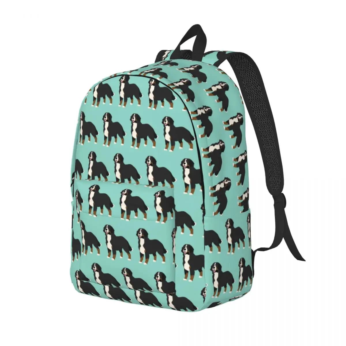 Zaino per studenti Bernese Mountain Dog, borsa da scuola, zaino da viaggio per escursioni, per ragazzi e ragazze, borsa a tracolla alla moda