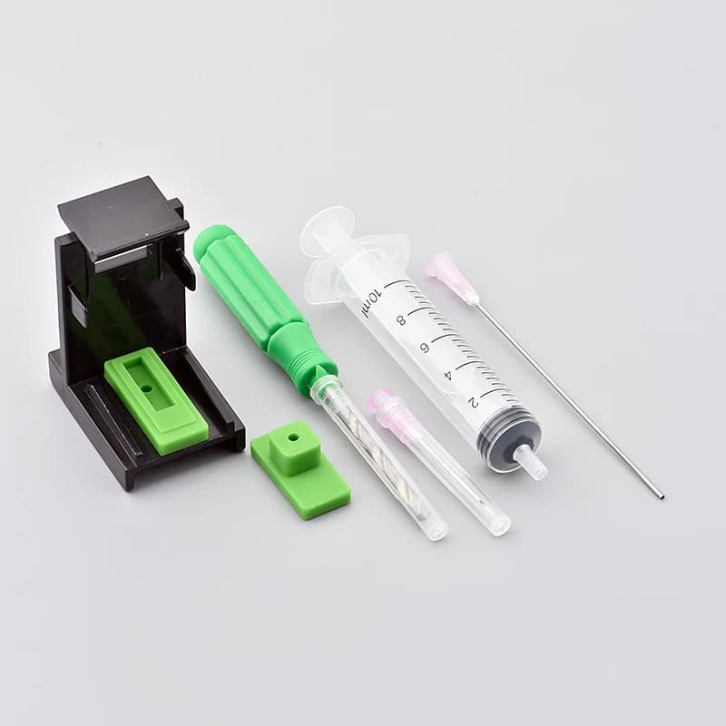 Assorbimento del morsetto di riempimento a scatto della Clip della cartuccia dello strumento di ricarica dell'inchiostro-kit CISS fai-da-te per stampante HP 802 816 818 901 60 702 703 901
