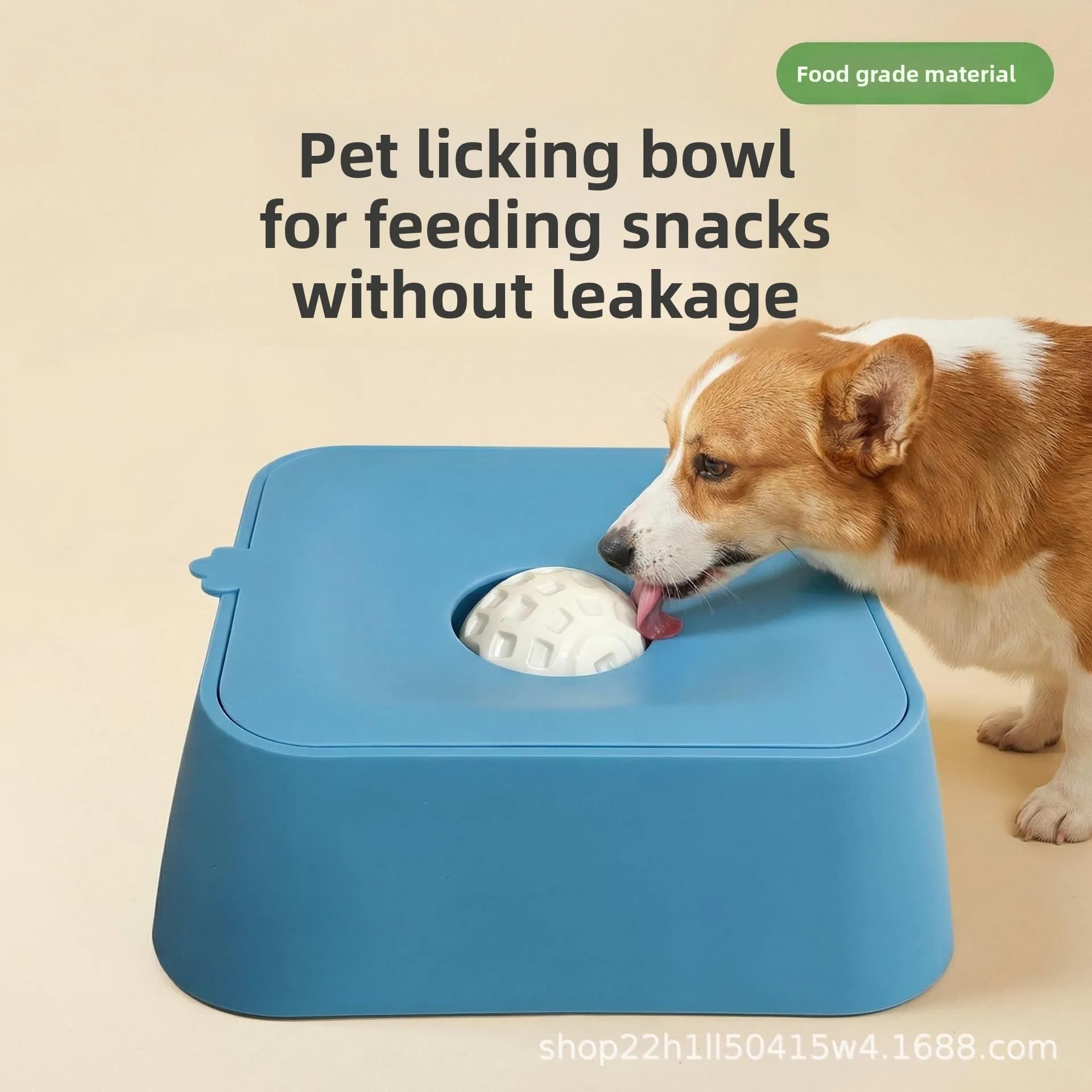 Slow Feeder Bowl Integrated Food Water Bowl With Lick Mat Ball Anti Choke Slow Eating Bowl Small Medium Large Dogs Pet Supplies