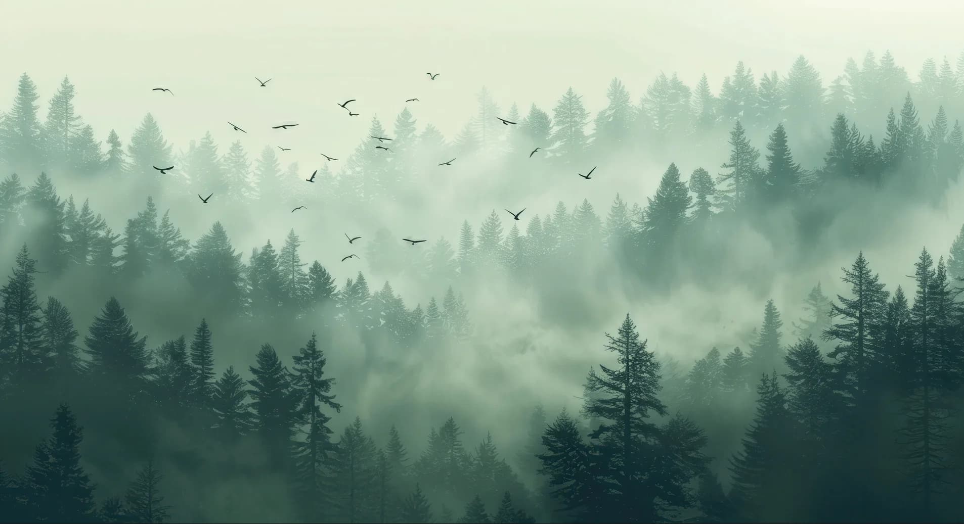 Carta da parati di dimensioni personalizzate Foresta di pino verde Foto murale sfondo muro murale decorazione della casa pittura carta da parati 3d