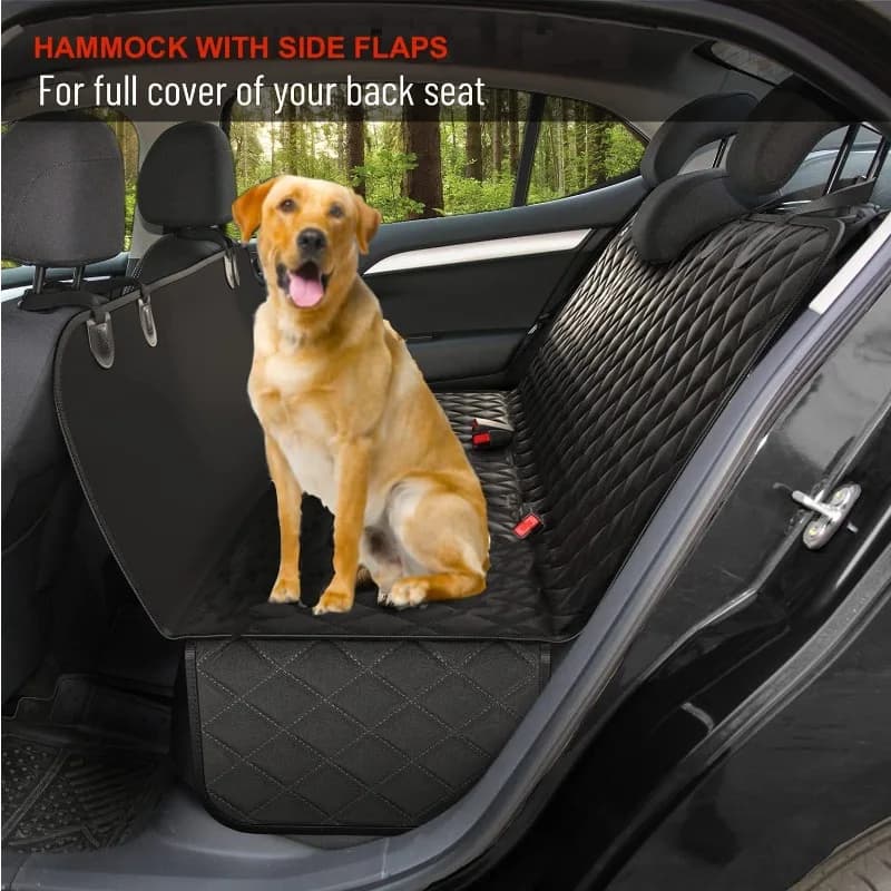 Tappetino Impermeabile per Sedile Posteriore Auto, Resistente Protezione per Cani durante i Viaggi in Auto