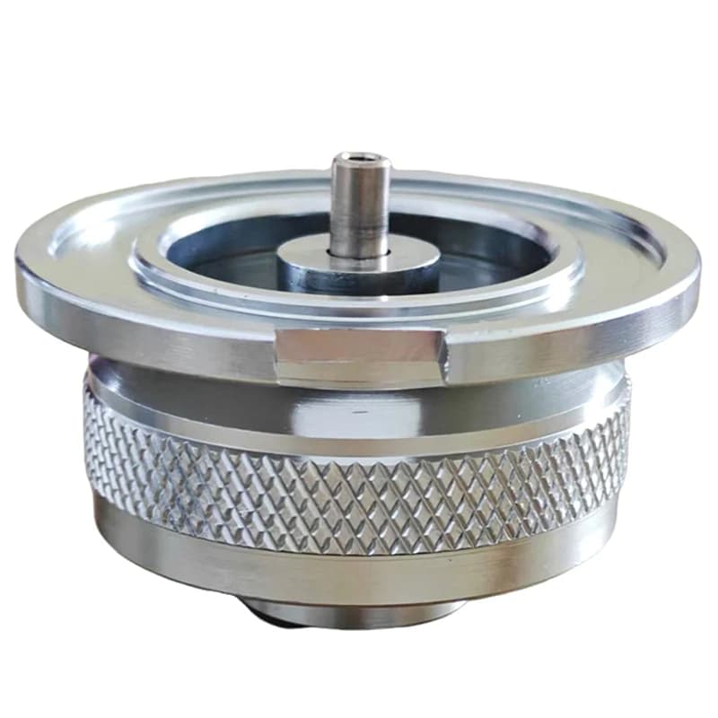 Camping butane gas cylinder adapter, outdoor torch adaptor, 1 pc.