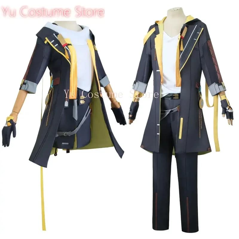 Trailblazer Cosplay Honkai Star Rail Carnevale Uniforme Parrucca Anime Costumi di Halloween Uomini Personaggio del gioco Abiti Yu Costumea;3,v'5.