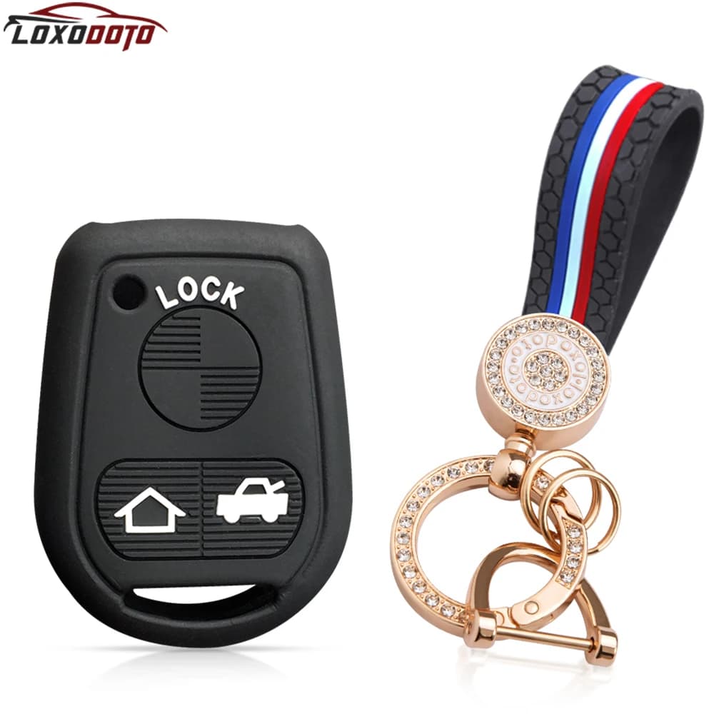 Portachiavi in Silicone per auto a distanza portachiavi per BMW E39 E36 E46 E32 E34 E38 E31 Z3 serie 3 320 portachiavi Shell