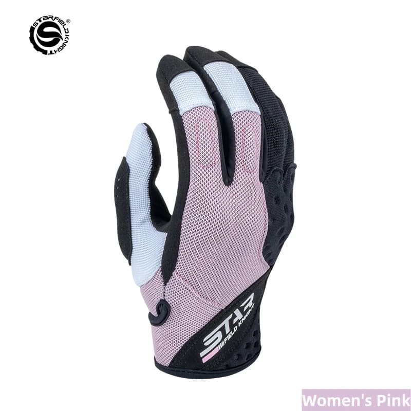 Guanti da moto Star Field Knight Guanti da equitazione estivi traspiranti da donna Antiscivolo Ammortizzazione resistente all'usura Protezione articolare