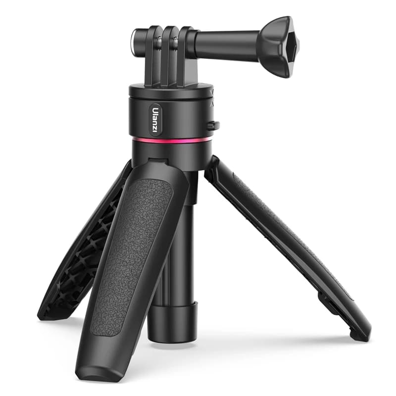 Treppiede Ulanzi Go-Quick II Estendi il treppiede Gopro Vlog con mini treppiede con montaggio magnetico a sgancio rapido per Gopro DJI Insta Action Cam