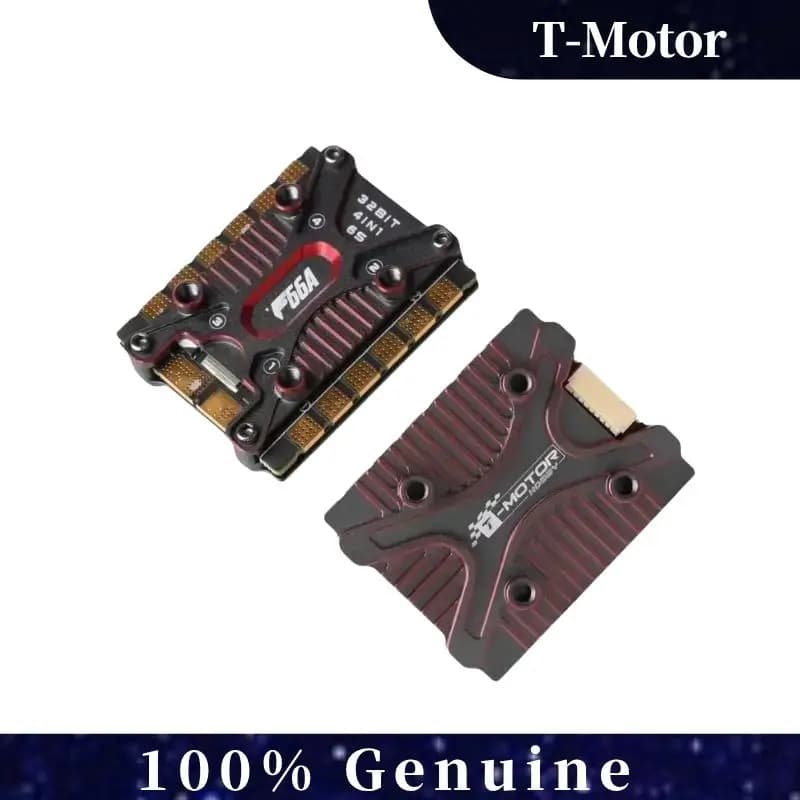 T-Motor F66A 20x20mm 4in1 ESC 66A BLHeli32 3-6S for FPV Racing Drone, DShot1200 32Bit Waterproof, Ultra-Compact Design