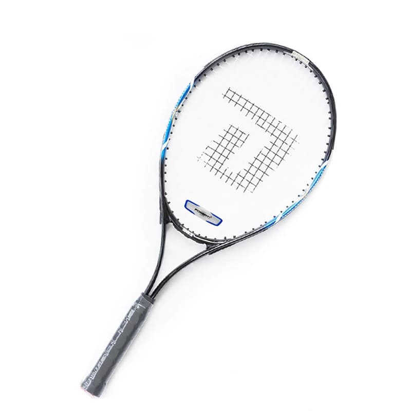 Vibration shock absorber for silicone tennis rack
