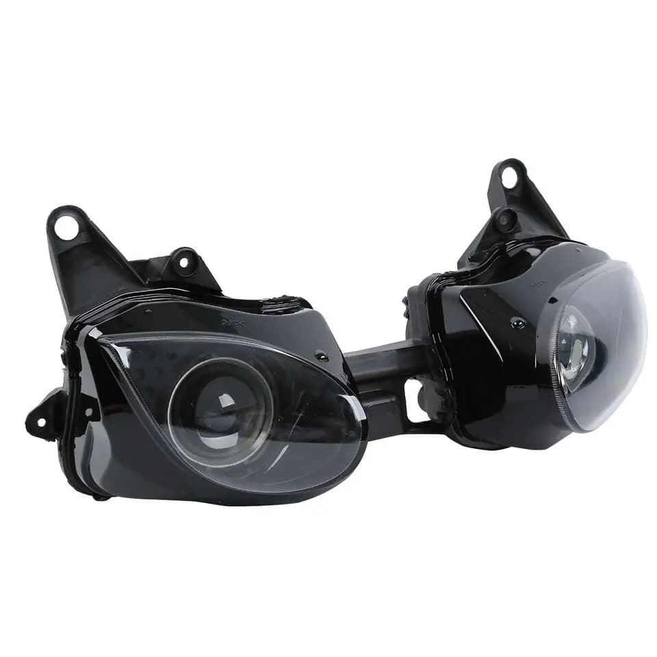 Gruppo Faro Anteriore Compatibile con Kawasaki Ninja ZX-6R ZX6R ZX 6R 2007 2008 Moto